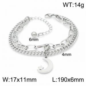 Stainless Steel Bracelet(women) - KB148396-Z