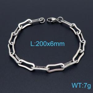 Stainless Steel Bracelet(Men) - KB148846-Z