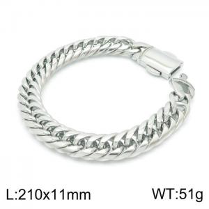 Stainless Steel Bracelet(Men) - KB148913-Z