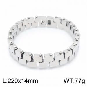 Stainless Steel Bracelet(Men) - KB149162-KFC