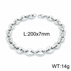 Stainless Steel Bracelet(Men) - KB149187-Z