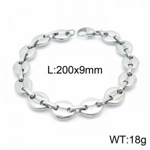 Stainless Steel Bracelet(Men) - KB149188-Z