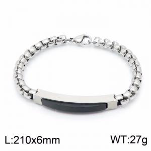 Stainless Steel Bracelet(Men) - KB149370-KLHQ