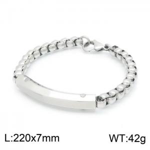 Stainless Steel Bracelet(Men) - KB149384-KLHQ