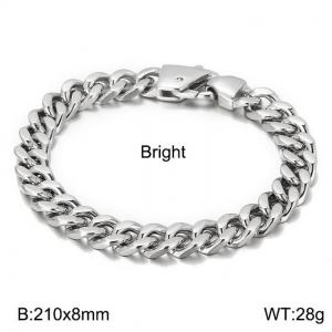 Stainless Steel Bracelet(Men) - KB149430-Z
