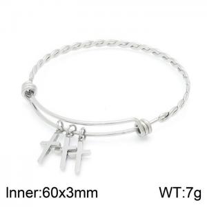 Stainless Steel Bangle - KB149592-CX