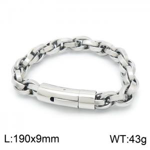 Stainless Steel Bracelet(Men) - KB149645-KC