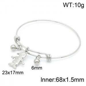 Stainless Steel Bangle - KB149667-Z