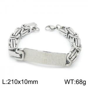Stainless Steel Bracelet(Men) - KB149671-ZC