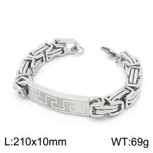 Stainless Steel Bracelet(Men) - KB149672-ZC