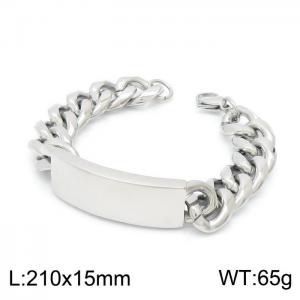 Stainless Steel Bracelet(Men) - KB149673-ZC