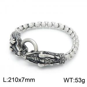 Stainless Steel Bracelet(Men) - KB149688-Z
