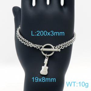 Stainless Steel Bracelet(Men) - KB149697-Z