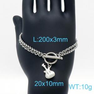Stainless Steel Bracelet(Men) - KB149699-Z