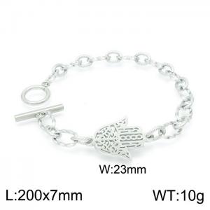 Stainless Steel Bracelet(Men) - KB149744-Z