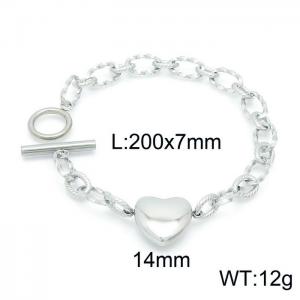 Stainless Steel Bracelet(Men) - KB149752-Z