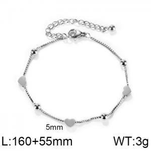 Stainless Steel Bracelet(women) - KB150109-WGMB