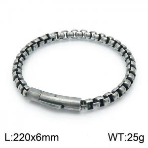 Stainless Steel Bracelet(Men) - KB150253-KFC