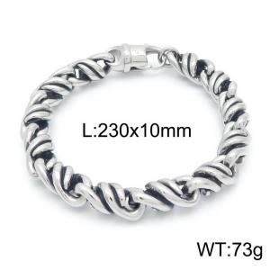 Stainless Steel Bracelet(Men) - KB150323-KJX