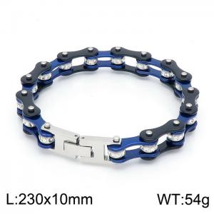 Stainless Steel Bicycle Bracelet - KB150654-KFC