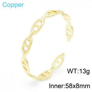 Copper Bangle - KB150741-TJG