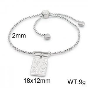 Stainless Steel Special Bracelet - KB150885-Z