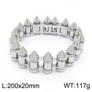 Stainless Steel Bracelet(Men) - KB151040-KFC