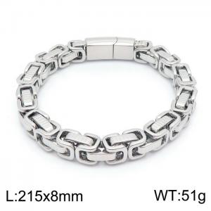 Stainless Steel Bracelet(Men) - KB151288-KFC