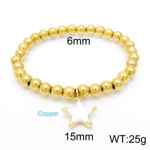 Bead Bracelet - KB151437-TJG