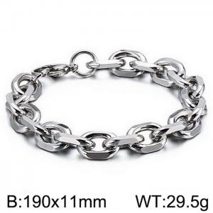 Stainless Steel Bracelet(Men) - KB151624-Z