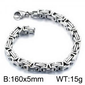 Stainless Steel Bracelet(Men) - KB151662-Z