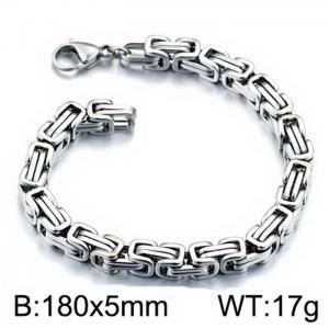 Stainless Steel Bracelet(Men) - KB151663-Z