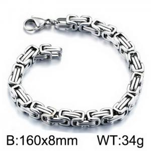 Stainless Steel Bracelet(Men) - KB151692-Z