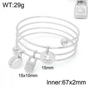 Stainless Steel Bangle - KB151861-Z