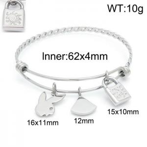 Stainless Steel Bangle - KB151868-Z