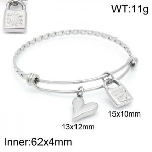 Stainless Steel Bangle - KB151870-Z
