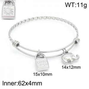 Stainless Steel Bangle - KB151872-Z
