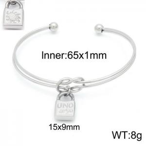 Stainless Steel Bangle - KB151873-Z