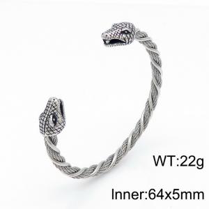 Stainless Steel Bangle - KB152064-KJX