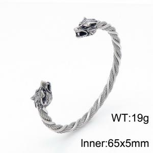 Stainless Steel Bangle - KB152065-KJX