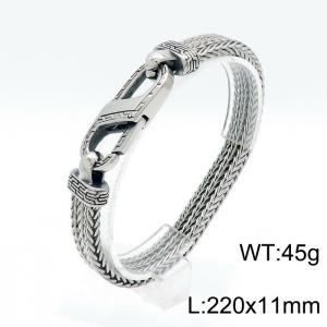 Stainless Steel Bracelet(Men) - KB152111-KJX