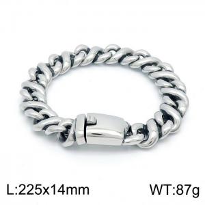 Stainless Steel Bracelet(Men) - KB152113-KJX