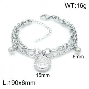 Stainless Steel Bracelet(women) - KB152421-Z