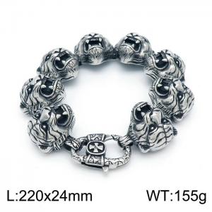 Stainless Steel Bracelet(Men) - KB152597-KJX