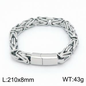 Stainless Steel Bracelet(Men) - KB152638-KFC