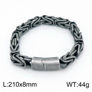 Stainless Steel Bracelet(Men) - KB152641-KFC