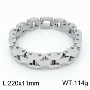 Stainless Steel Bracelet(Men) - KB152642-KFC