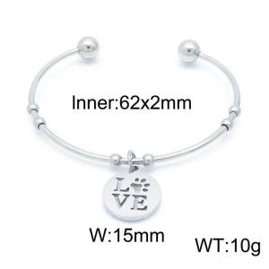Stainless Steel Bangle - KB152720-Z