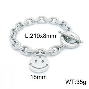 Stainless Steel Bracelet(Men) - KB152752-Z