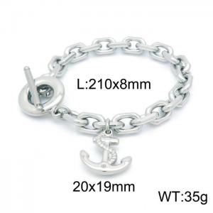 Stainless Steel Bracelet(Men) - KB152760-Z